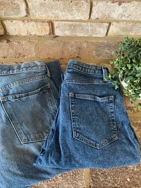 Target | BUNDLE | Women's High Waisted Jeans - Medium and Dark Blue Washes | 6